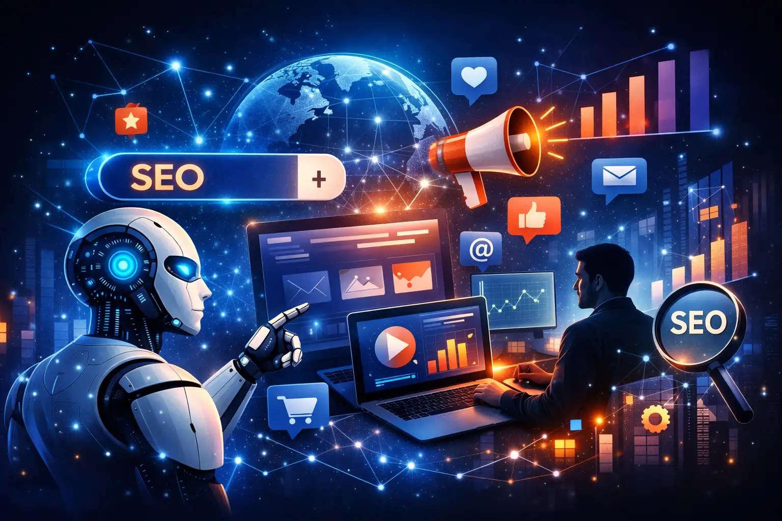 How Is Artificial Intelligence Transforming the Future of Content Creation and Website Design ?